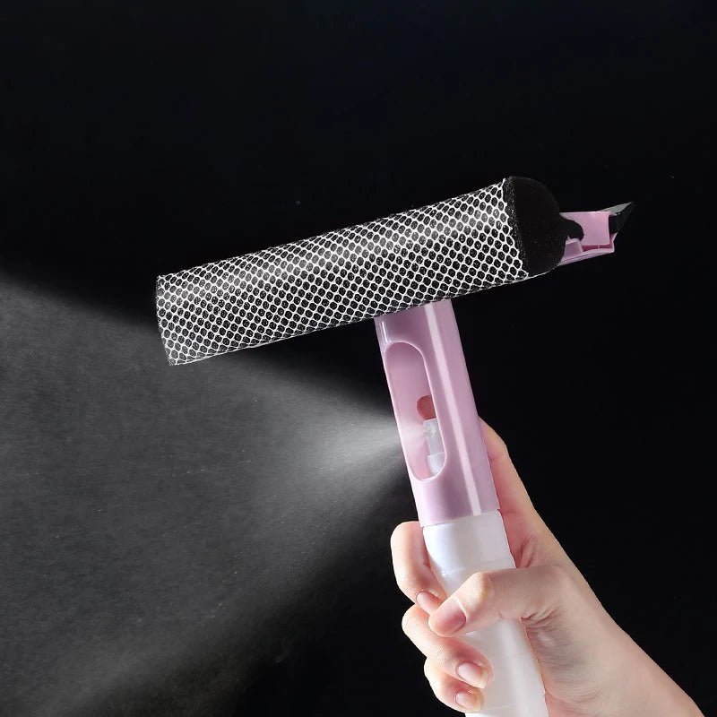 Fönster rengöring med spray
